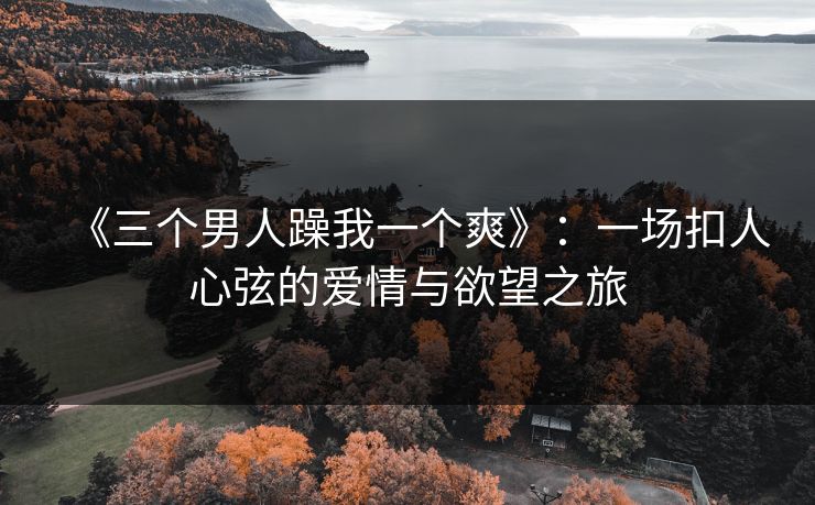 《三个男人躁我一个爽》：一场扣人心弦的爱情与欲望之旅